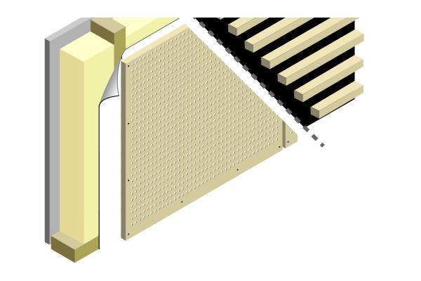 FiberAcoustic Panels installation