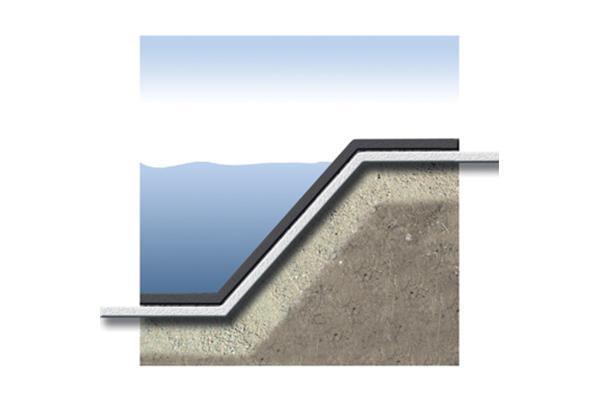 Applications - Hydraulic works - Water reservoirs